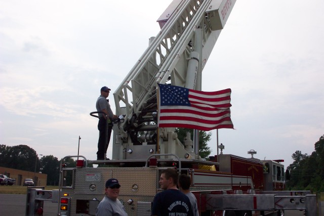 Tower 1 w/ Old Glory Flying